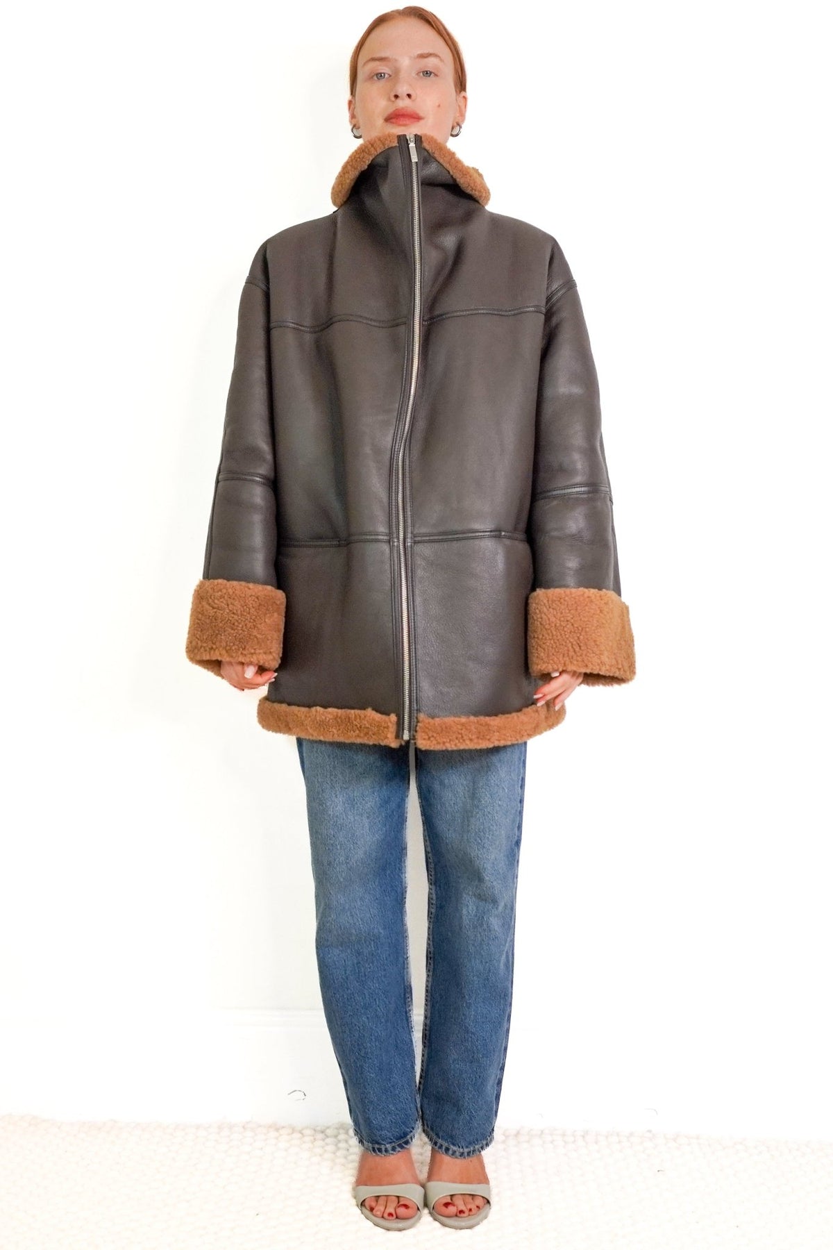 Toteme Brown Shearling (RRP £2100) | Authentic Preloved - Reloved Again