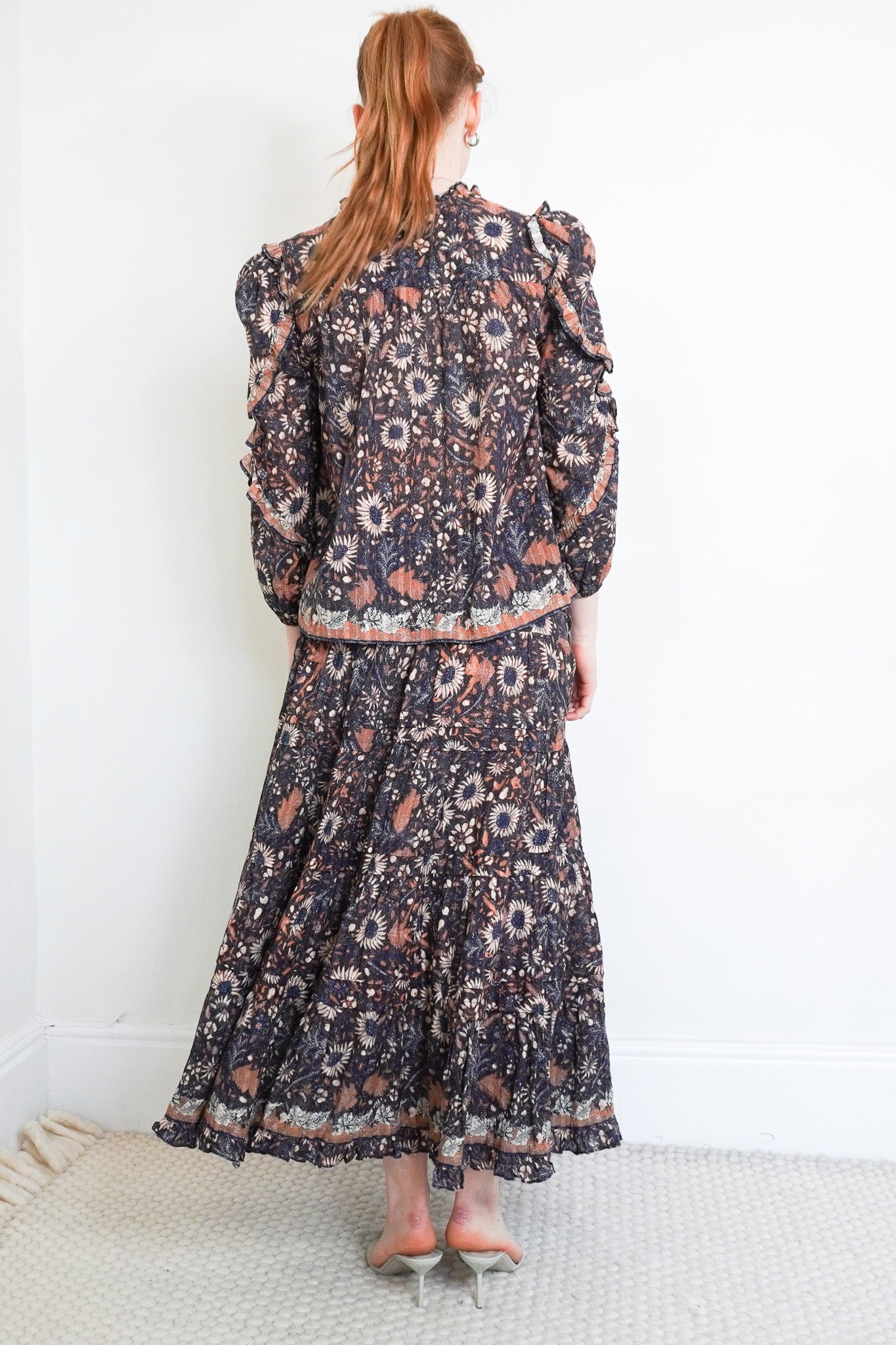 Ulla Johnson Floral Printed Skirt RRP £380 | Authentic Preloved - Reloved Again