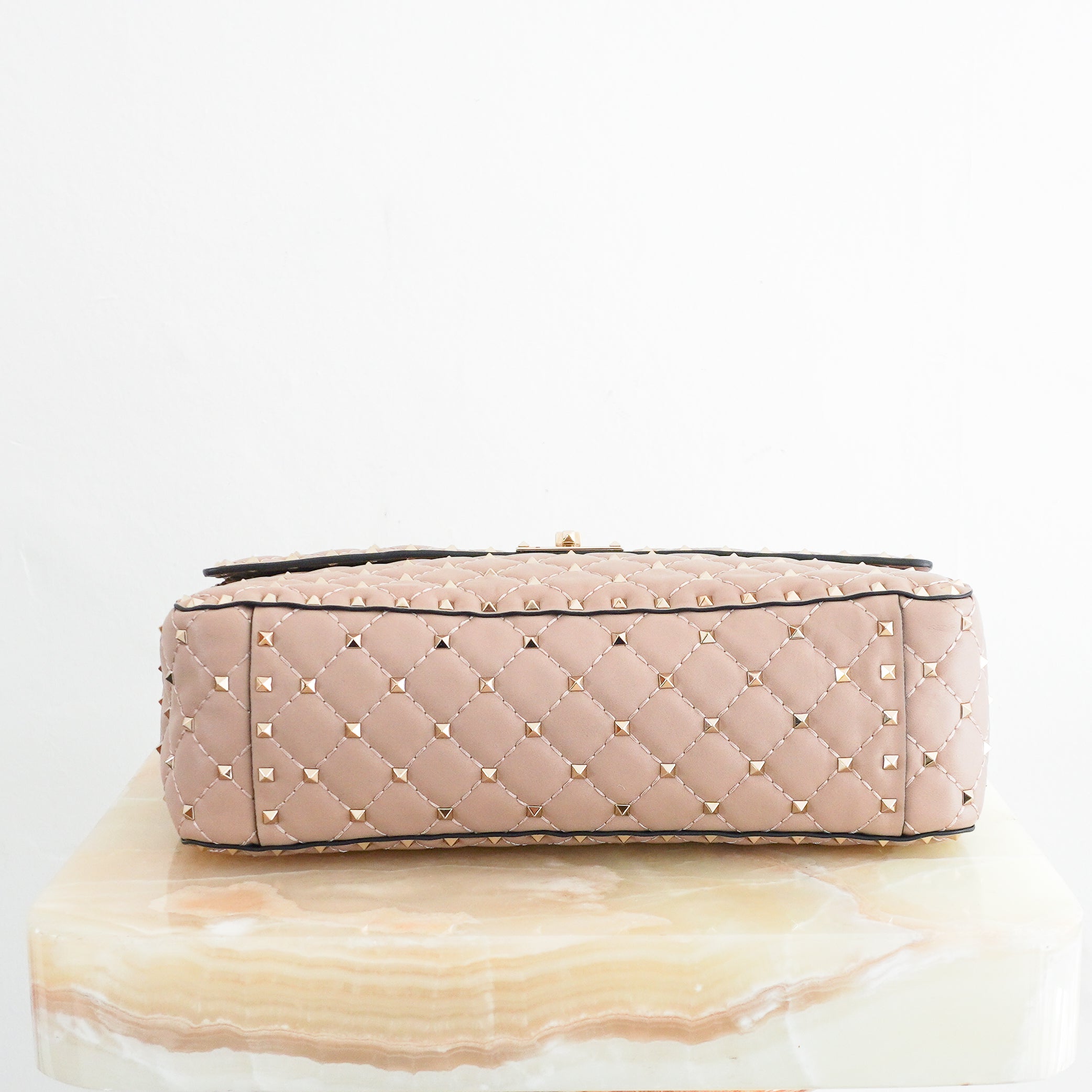 Valentino Large Nappa Rockstud Spike Bag RRP £2800 | Authentic Preloved - Reloved Again