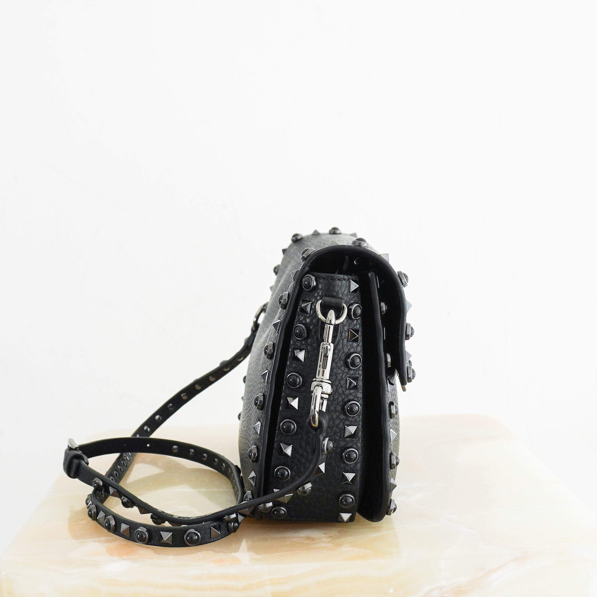 Valentino-Rockstud-Nappa-Shoulder-Bag-in-Black-side-picture