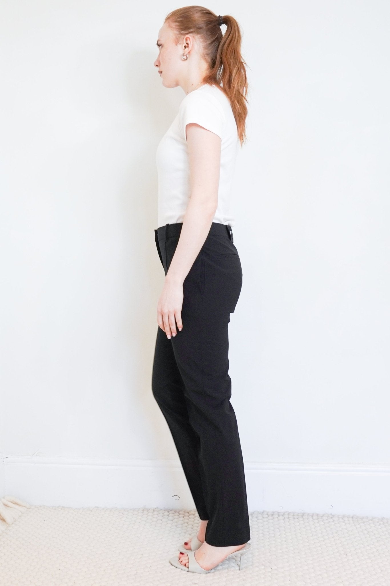 Valentino Black Straight Leg Tailored Trousers RRP £1000 | Authentic Preloved - Reloved Again