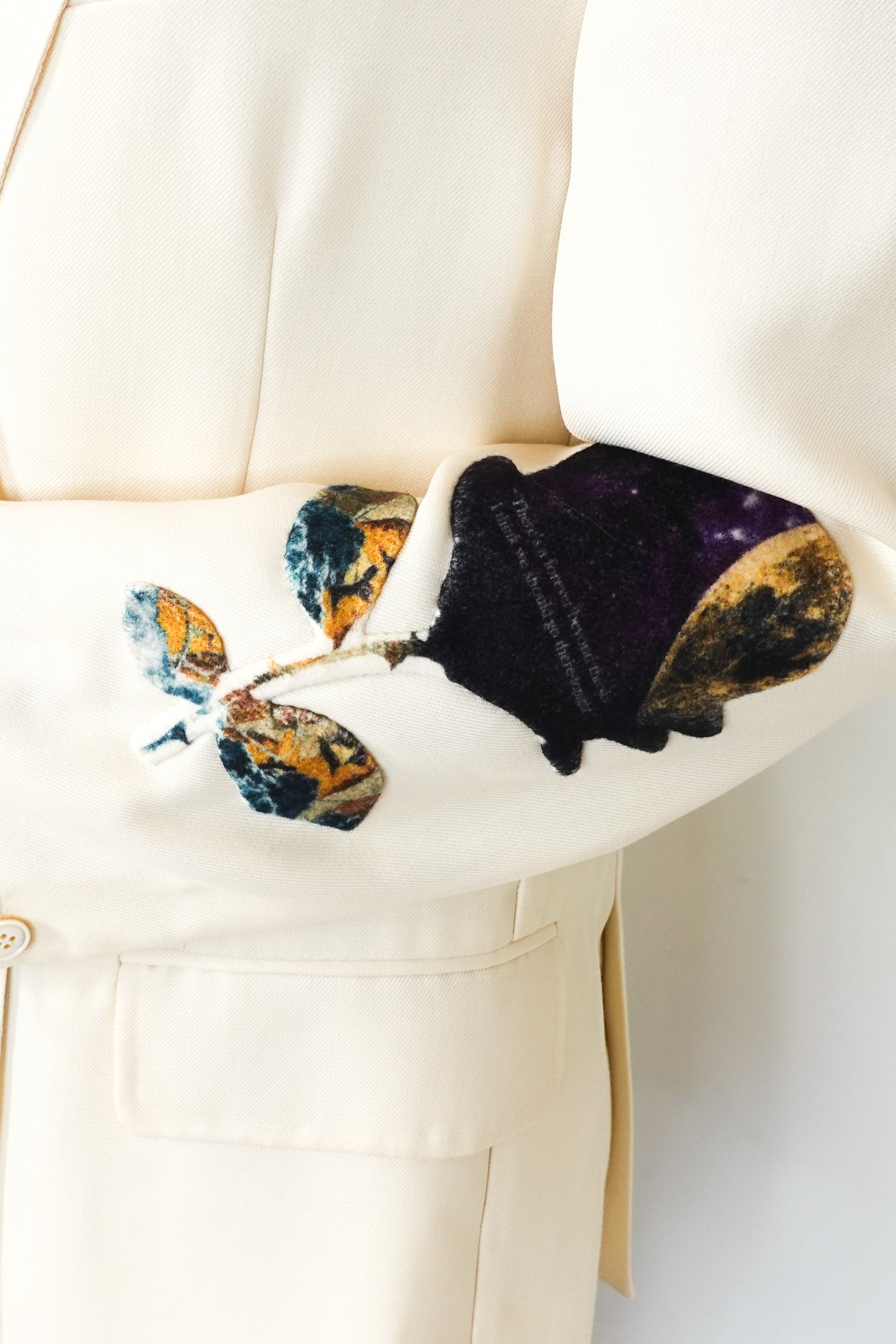 Valentino-Winter-White-Wool-Blazer-with-a-Rose-sleeve-picture-Chelsea-London