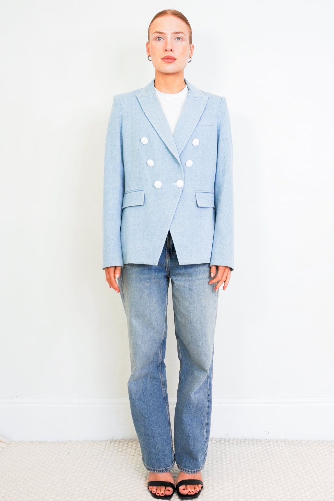 Veronica Beard Denim Blazer RRP £300 | Authentic Preloved - Reloved Again