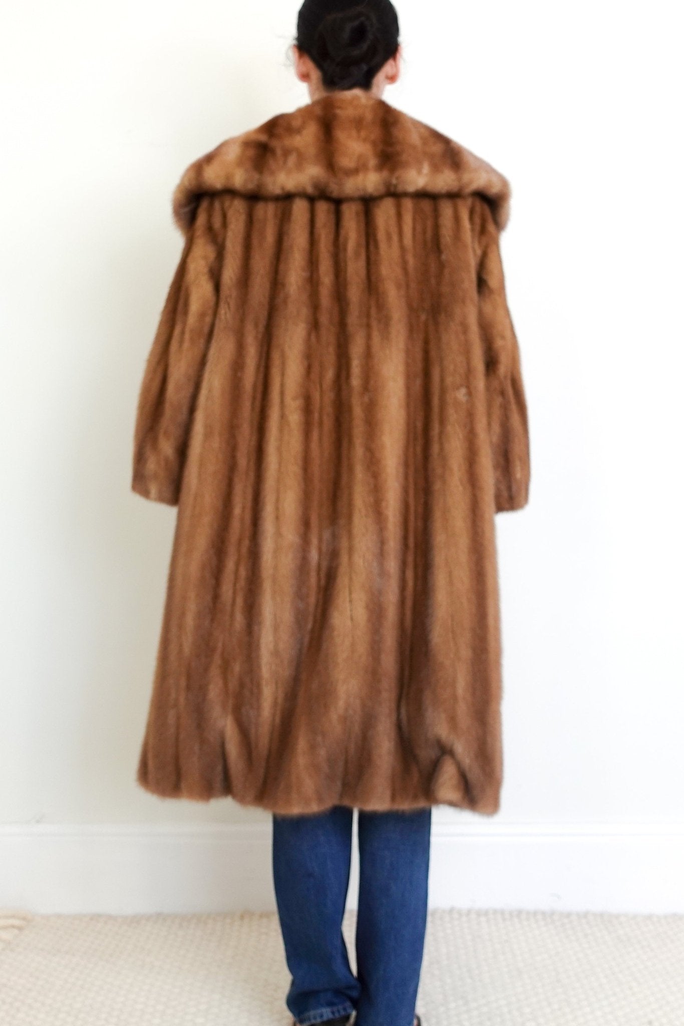 Vintage Brown Mink Coat RRP £1K | Authentic Preloved - Reloved Again