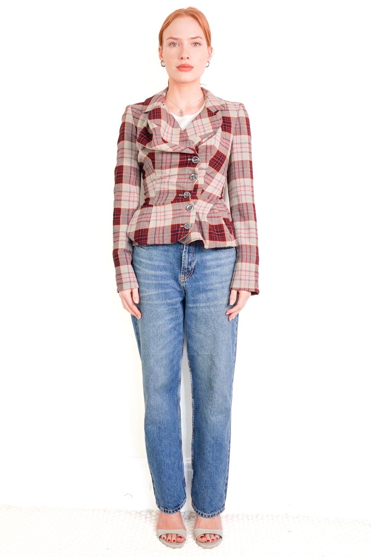 Vivienne Westwood Drunken Jacket (RRP £950) | Authentic Preloved front