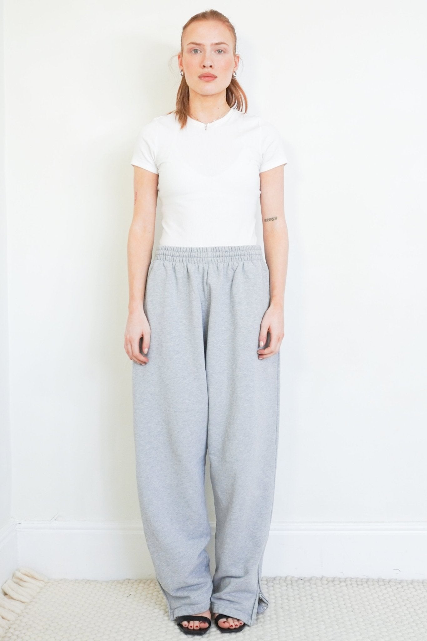 WardrobeNYC Grey Joggers RRP £280| Authentic Preloved - Reloved Again