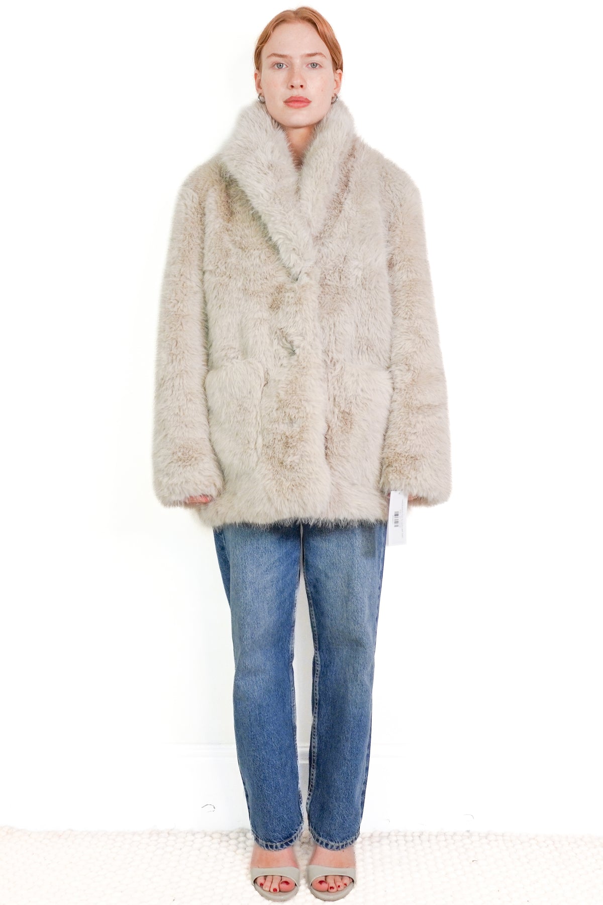 Zadig & Voltaire Faux Fur Jacket (RRP £685) | Authentic Preloved front