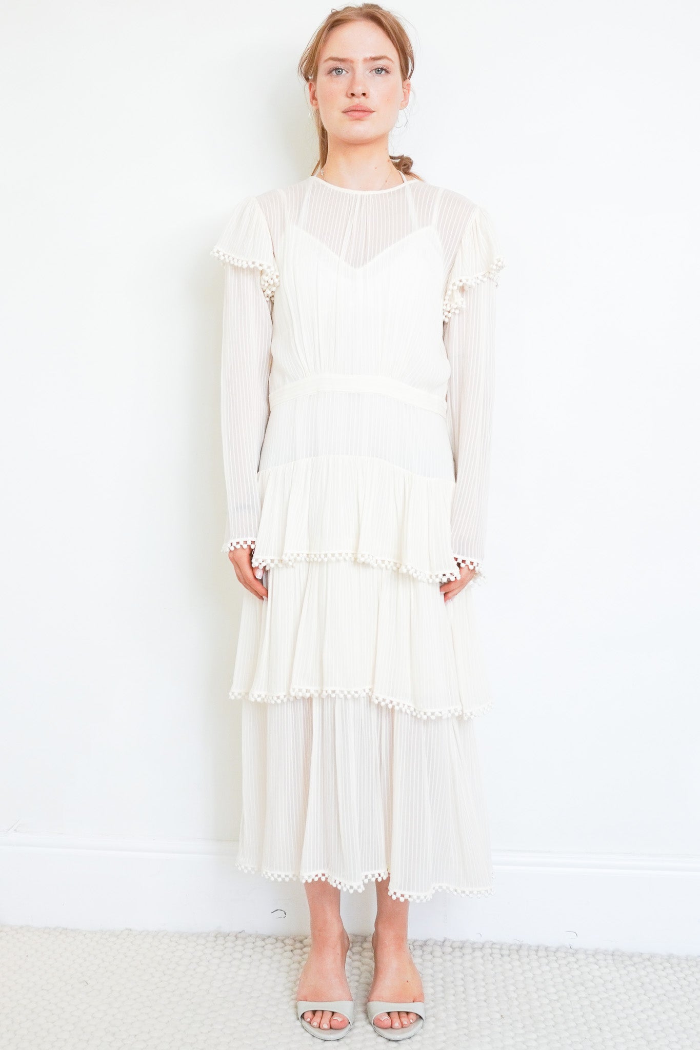 Zimmerman Cream Dress RRP £1000 | Authentic & Preloved - Reloved Again
