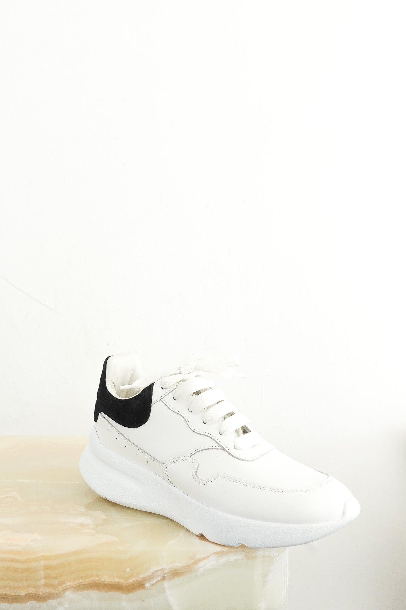 Alexander McQueen White Trainers RRP £460 | Authentic Preloved - Reloved Again