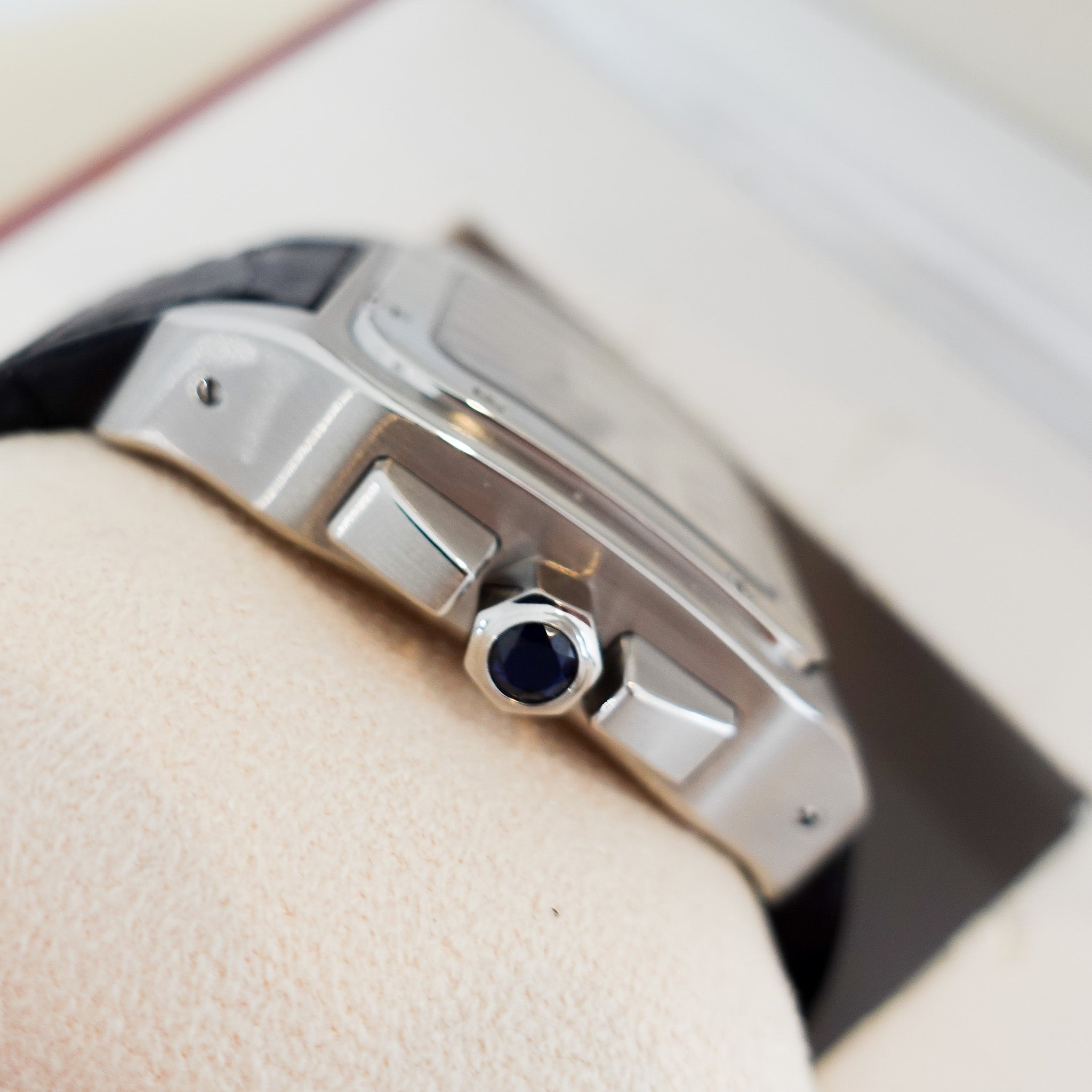 Cartier Santos Chronograph 100 XL RRP £6400 | Authentic Preloved - Reloved Again