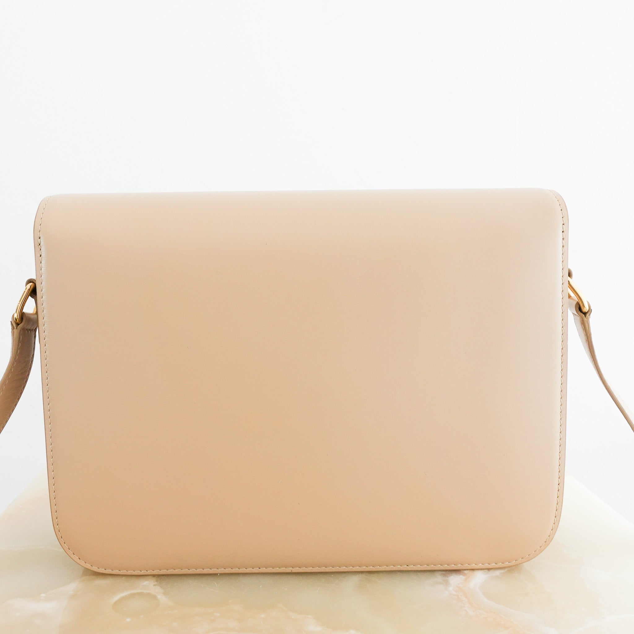 Celine Medium Triomphe Bag in Oat Beige £3000 | Authentic Preloved - Reloved Again