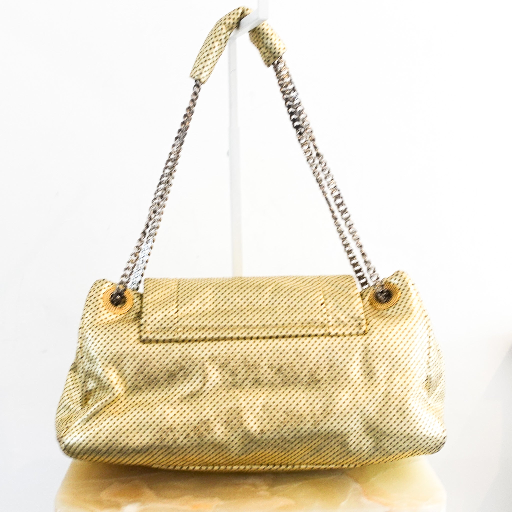 chanel-2-55-gold-accordian-bag-back-picture-chelsea-london