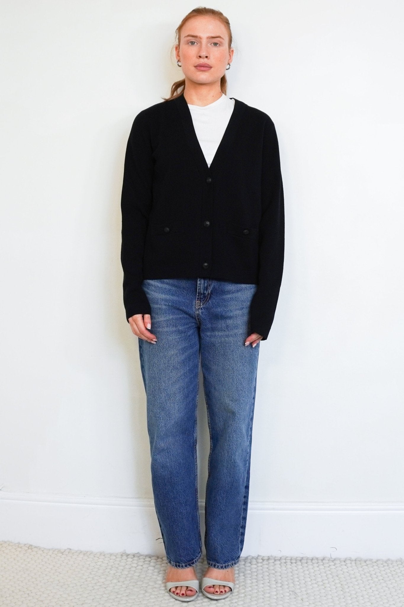 Chanel Black Cardigan | Authentic Preloved - Reloved Again