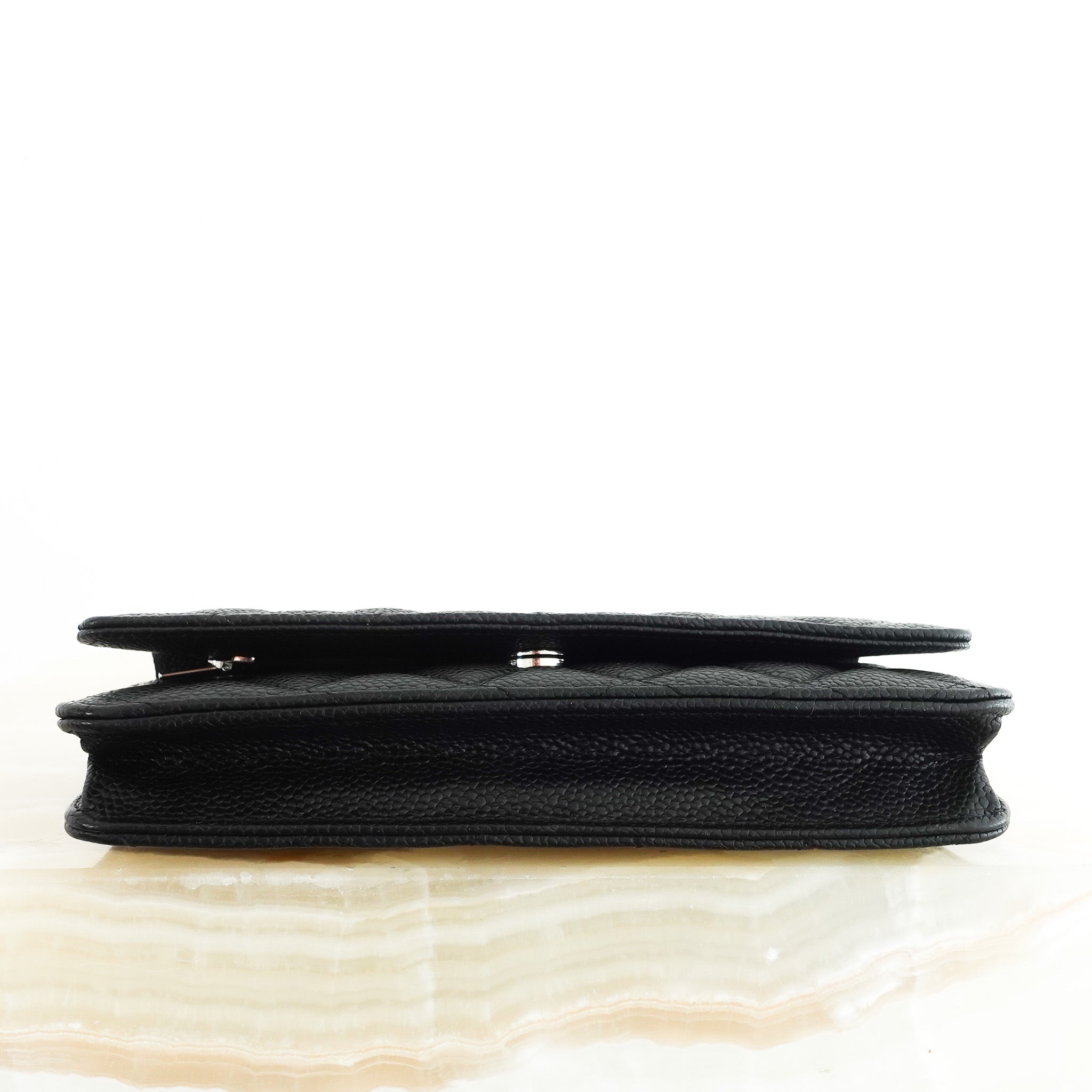 Chanel Caviar Leather WOC Wallet On Chain RRP £2900 | Authentic Preloved - Reloved Again
