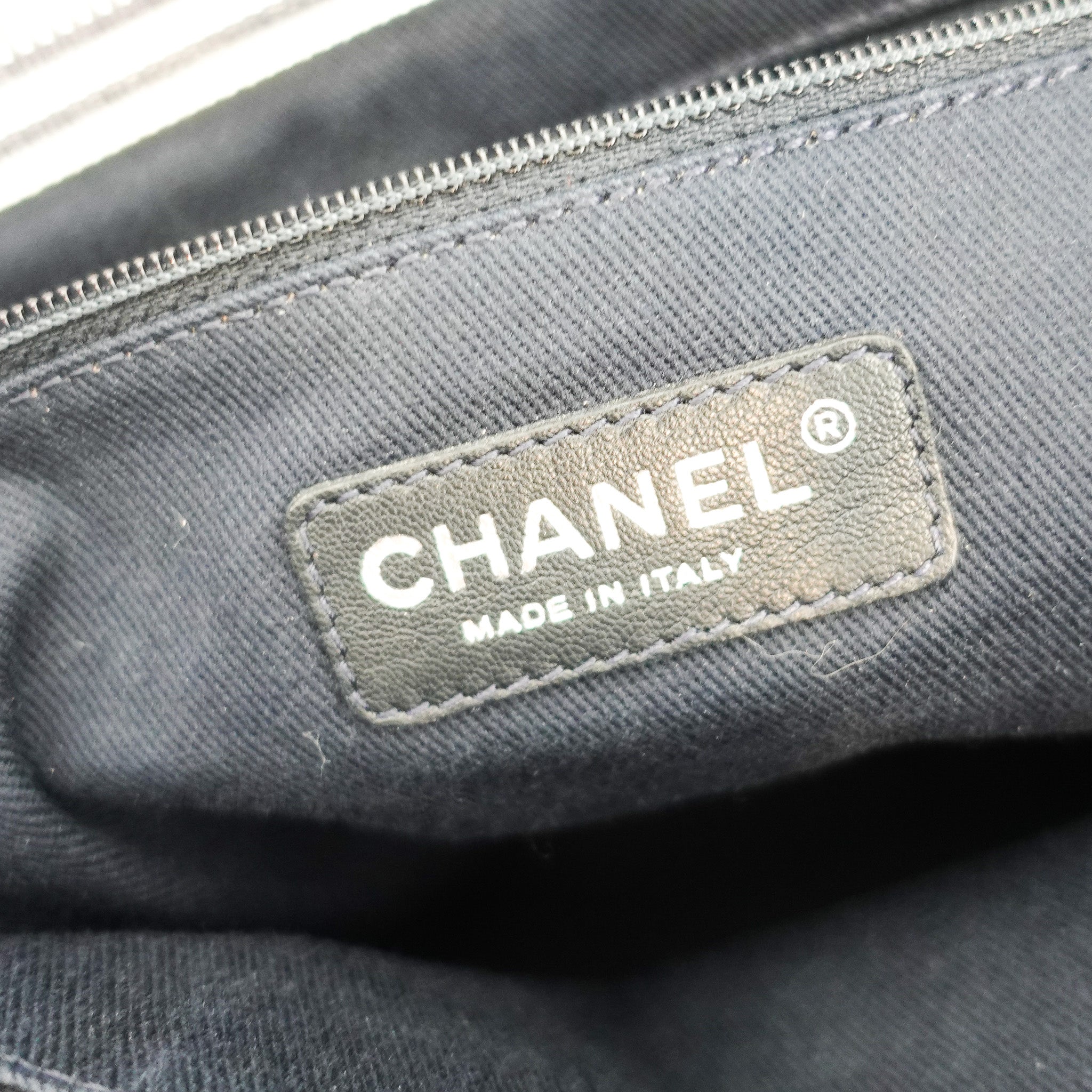 Chanel CC Denim Shopping Tote Bag | Authentic Preloved - Reloved Again