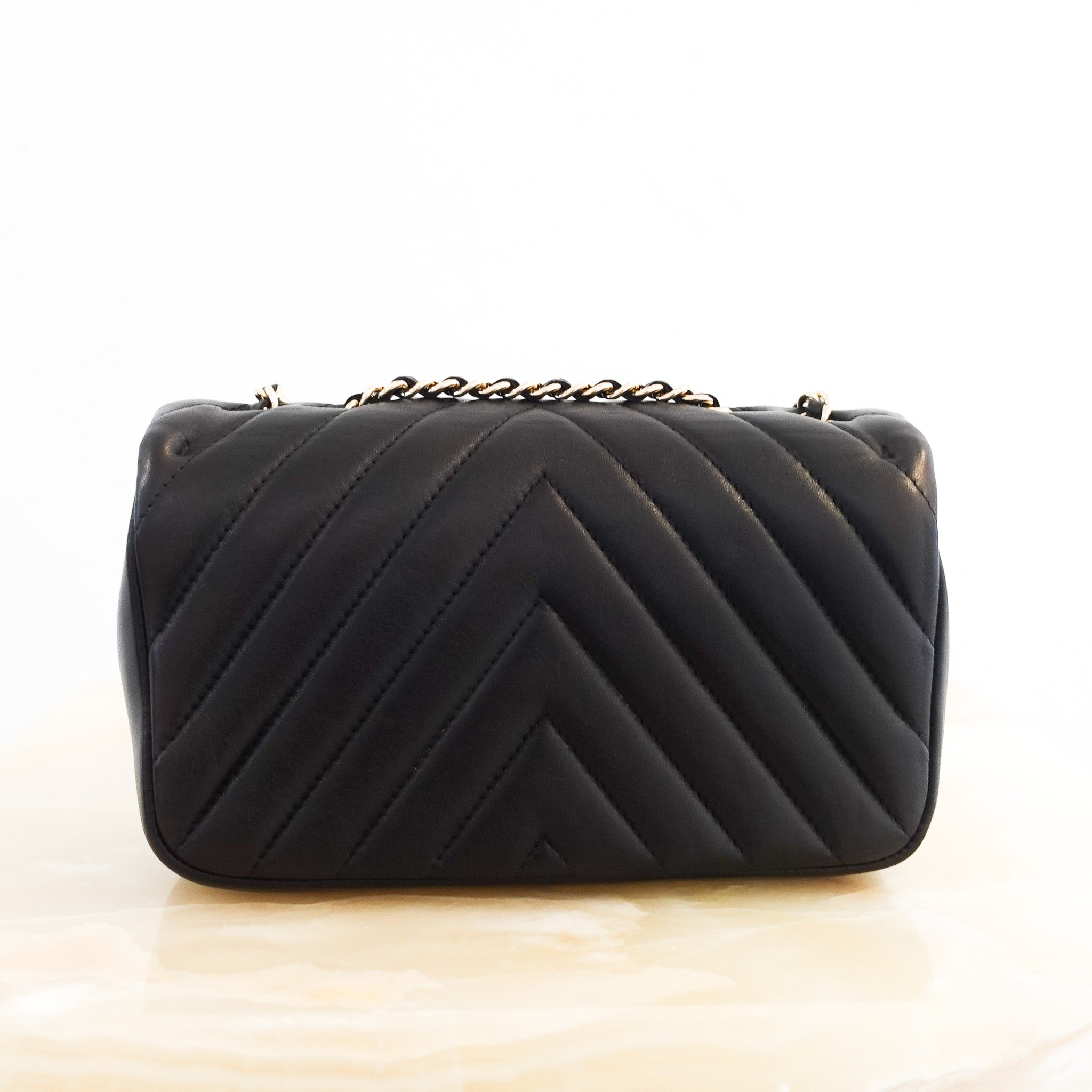 Chanel Chevron Quilted Mini Rectangular Flap RRP £5000 | Authentic Preloved - Reloved Again