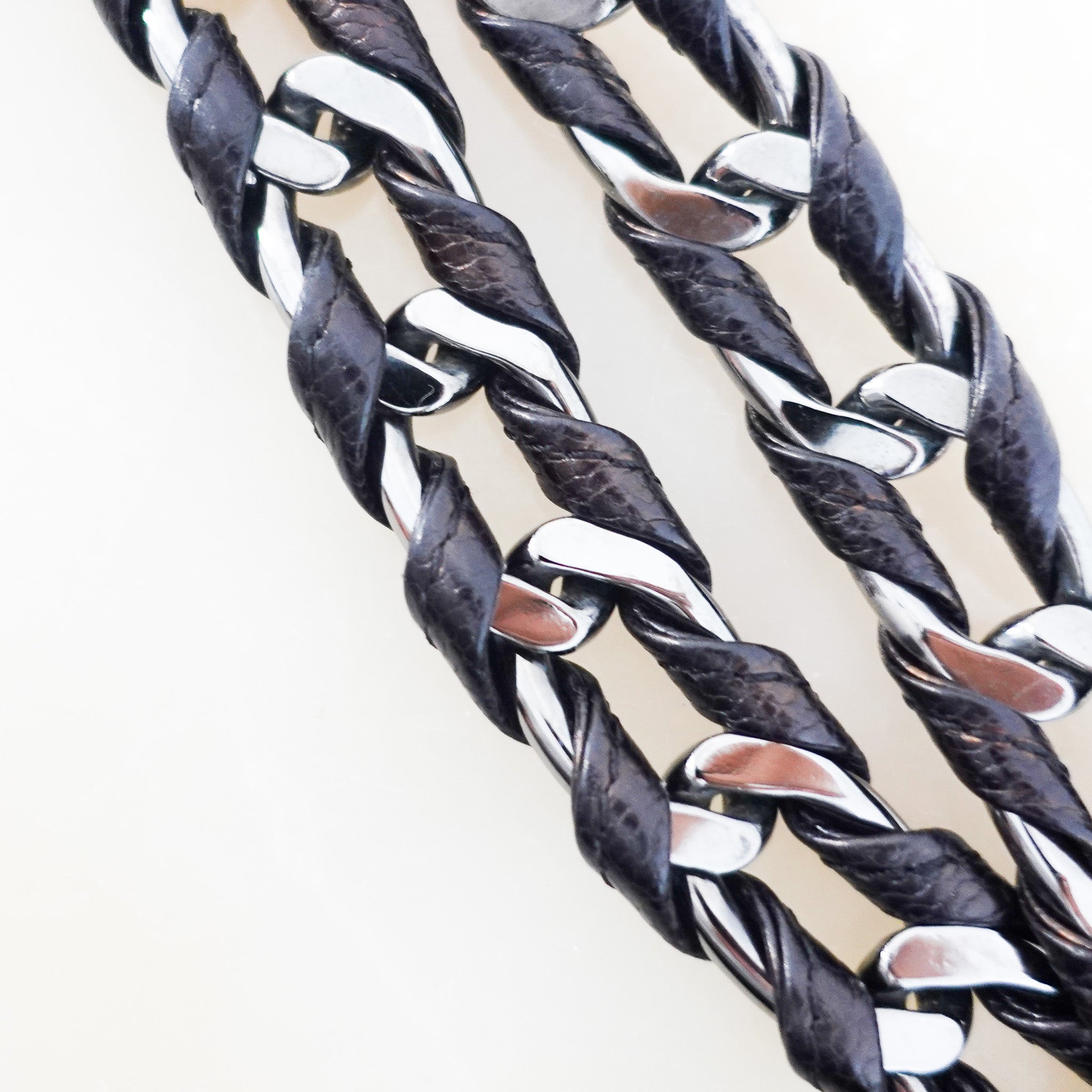 Chanel East West Chain Tote in Black & Brown Metallic Sheen RRP £2000 | Authentic Preloved - Reloved Again