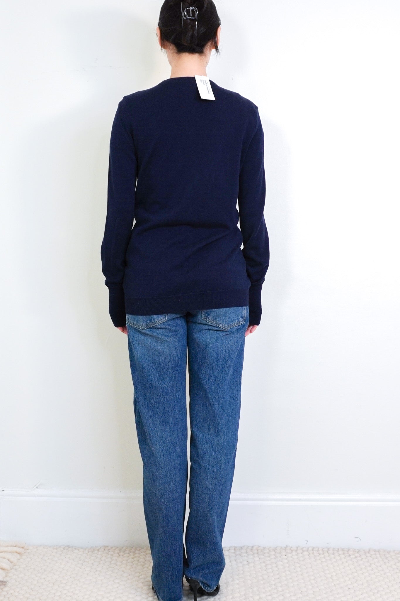 Chanel Navy Cardigan £3910 | Authentic Preloved - Reloved Again