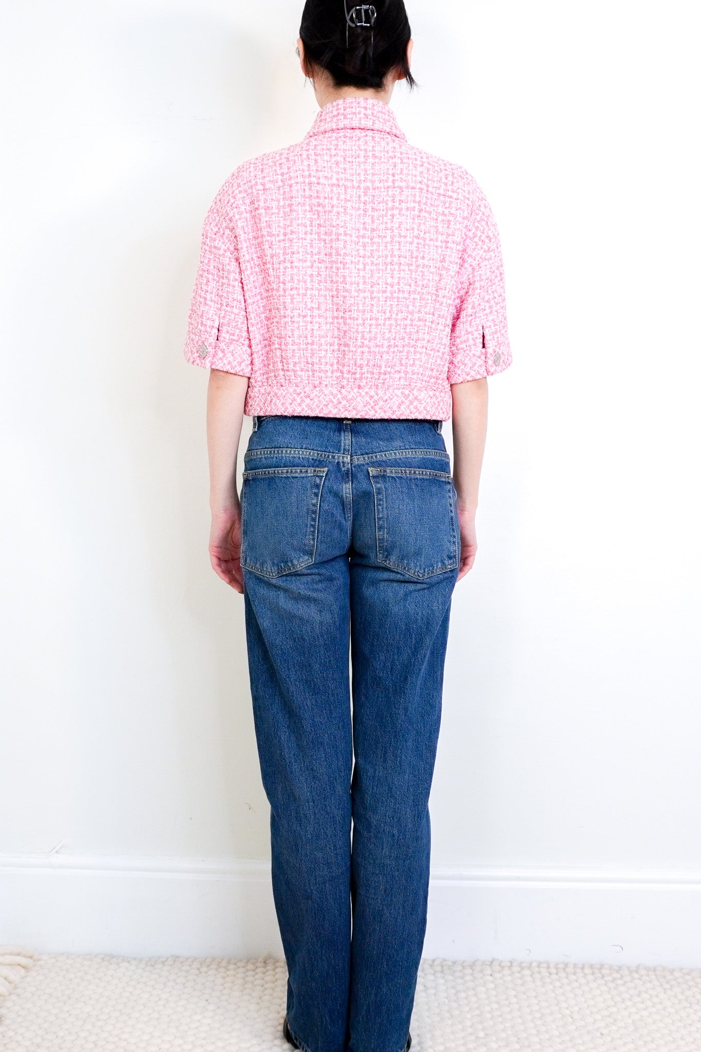 Chanel Pink Tweed Jacket RRP £5560 | Authentic Preloved - Reloved Again