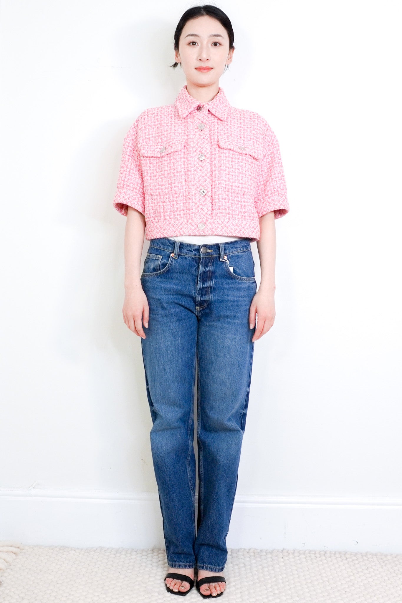 Chanel Pink Tweed Jacket RRP £5560 | Authentic Preloved - Reloved Again