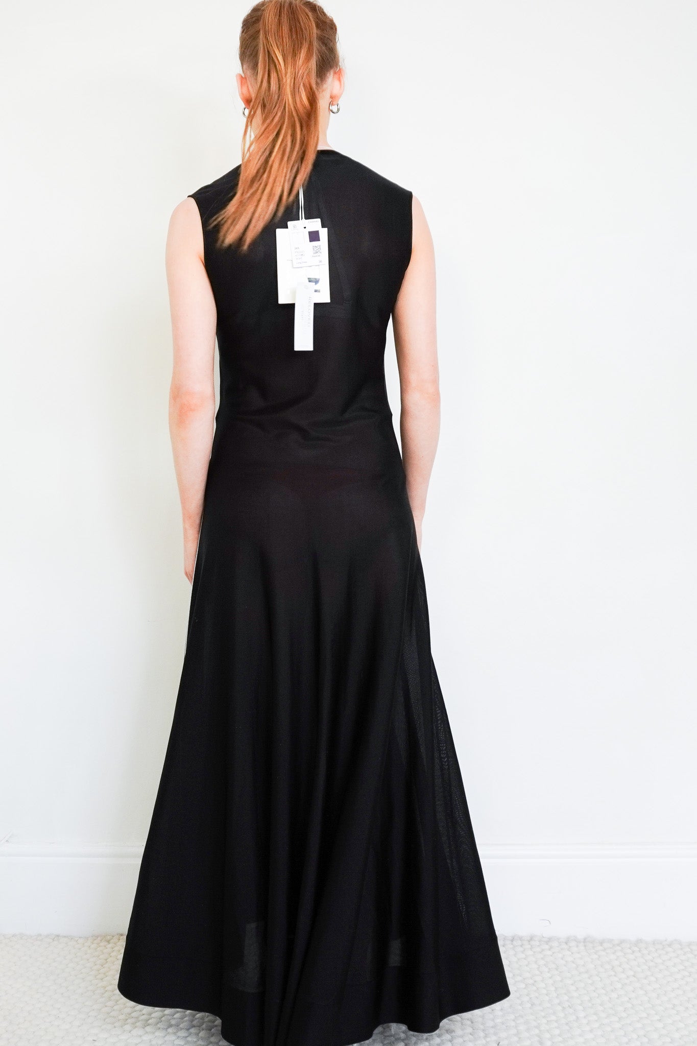 Chanel Sleeveless Knit Maxi Dress in Black RRP £5,000 | Authentic Preloved - Reloved Again