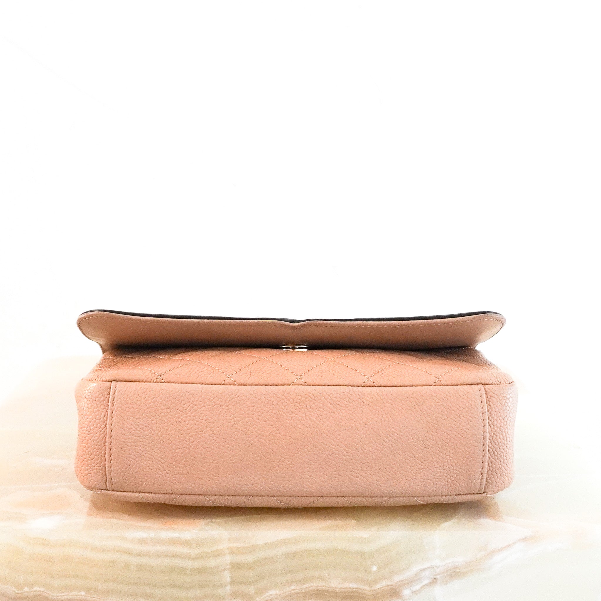 Chanel Small Bicolour Caviar CC Filigree Flap Shoulder Bag RRP £4870 | Authentic Preloved - Reloved Again