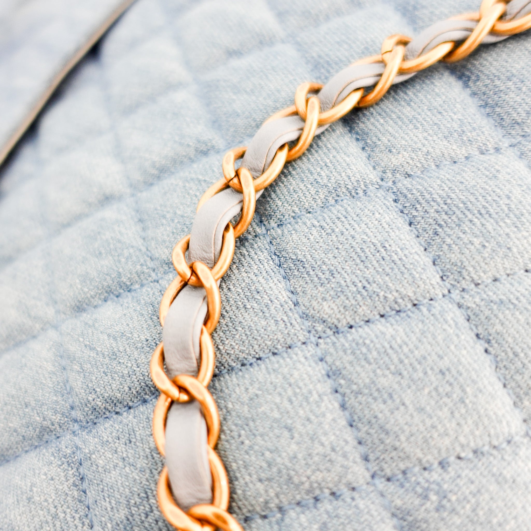 Chanel Washed Denim Quilted Large Urban Spirit Backpack | Authentic Preloved - Reloved Again