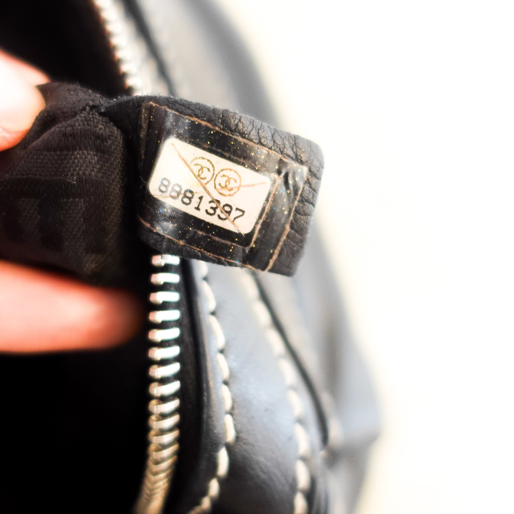 chanel-wild-stitch-bag-black-serial-number-chelsea-london