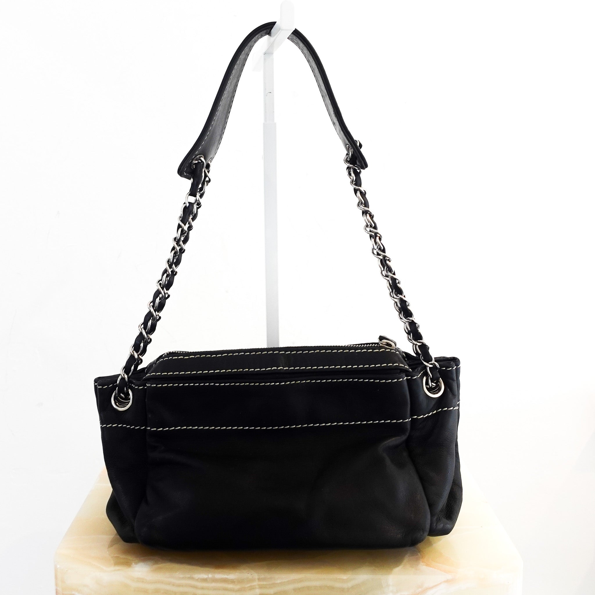 Chanel Wild Stitch Bag in Black RRP £1000 | Authentic Preloved - Reloved Again