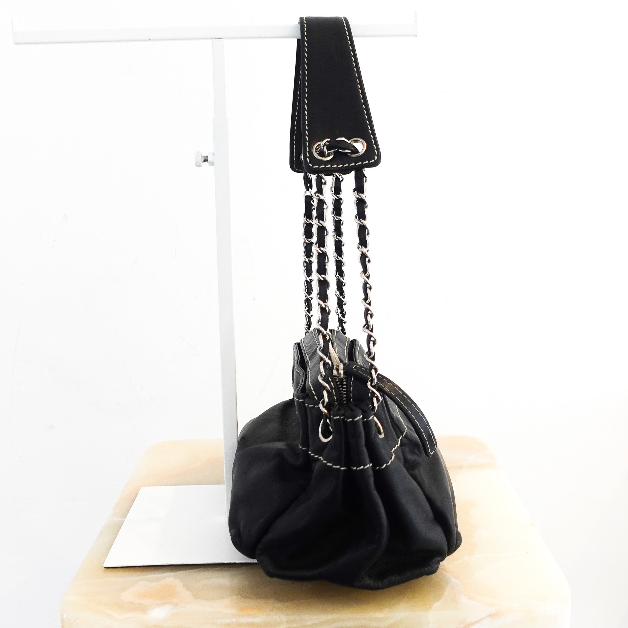 Chanel Wild Stitch Bag in Black RRP £1000 | Authentic Preloved - Reloved Again