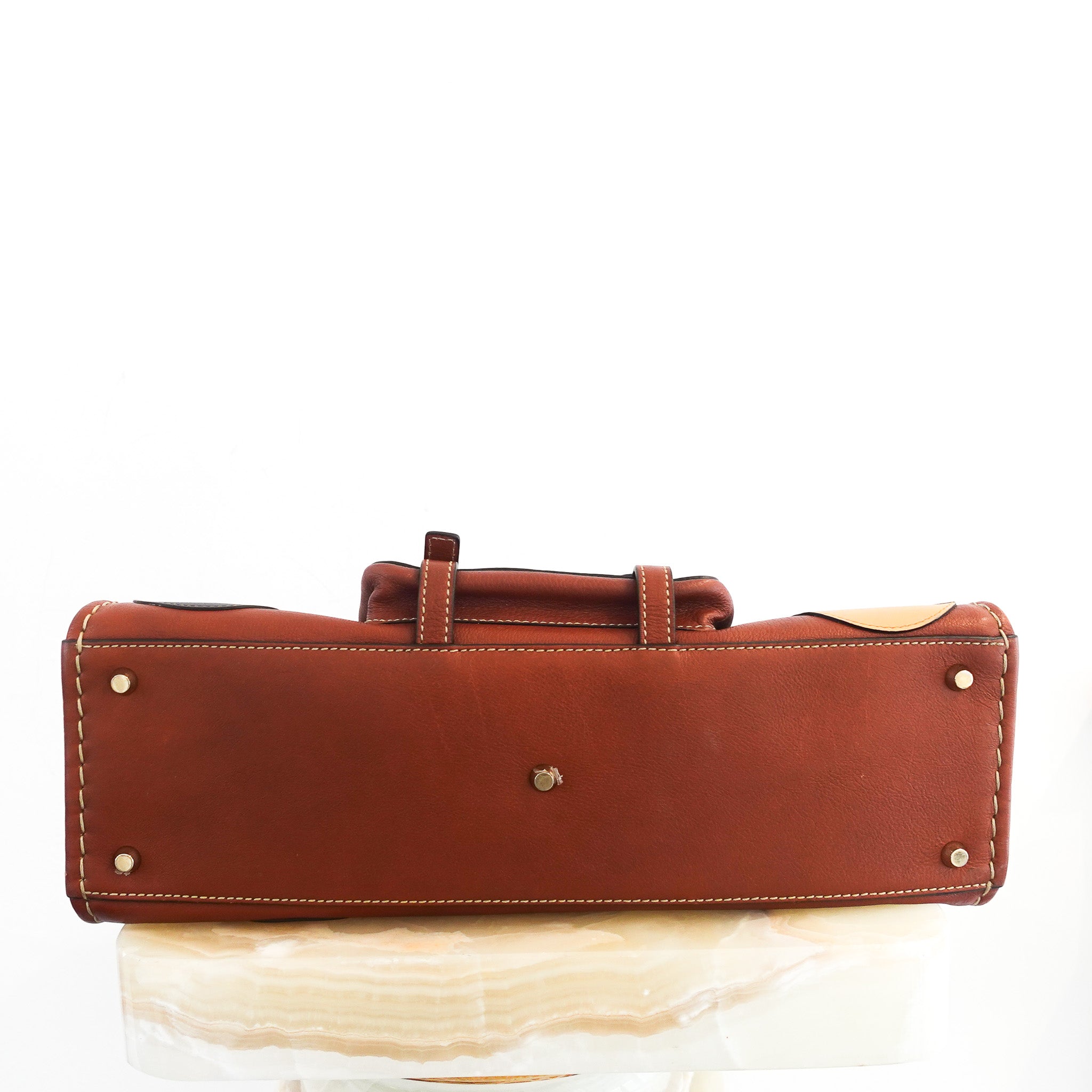chloe-edith-medium-patchwork-bag-in-brown-under-picture-chelsea-london