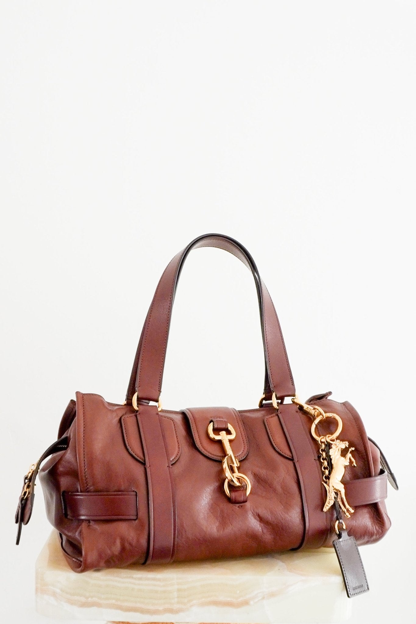 CURRENT SEASON Chloe Kerala Brown Large Leather Shoulder Bag (RRP £2390) | Authentic Preloved - Reloved Again