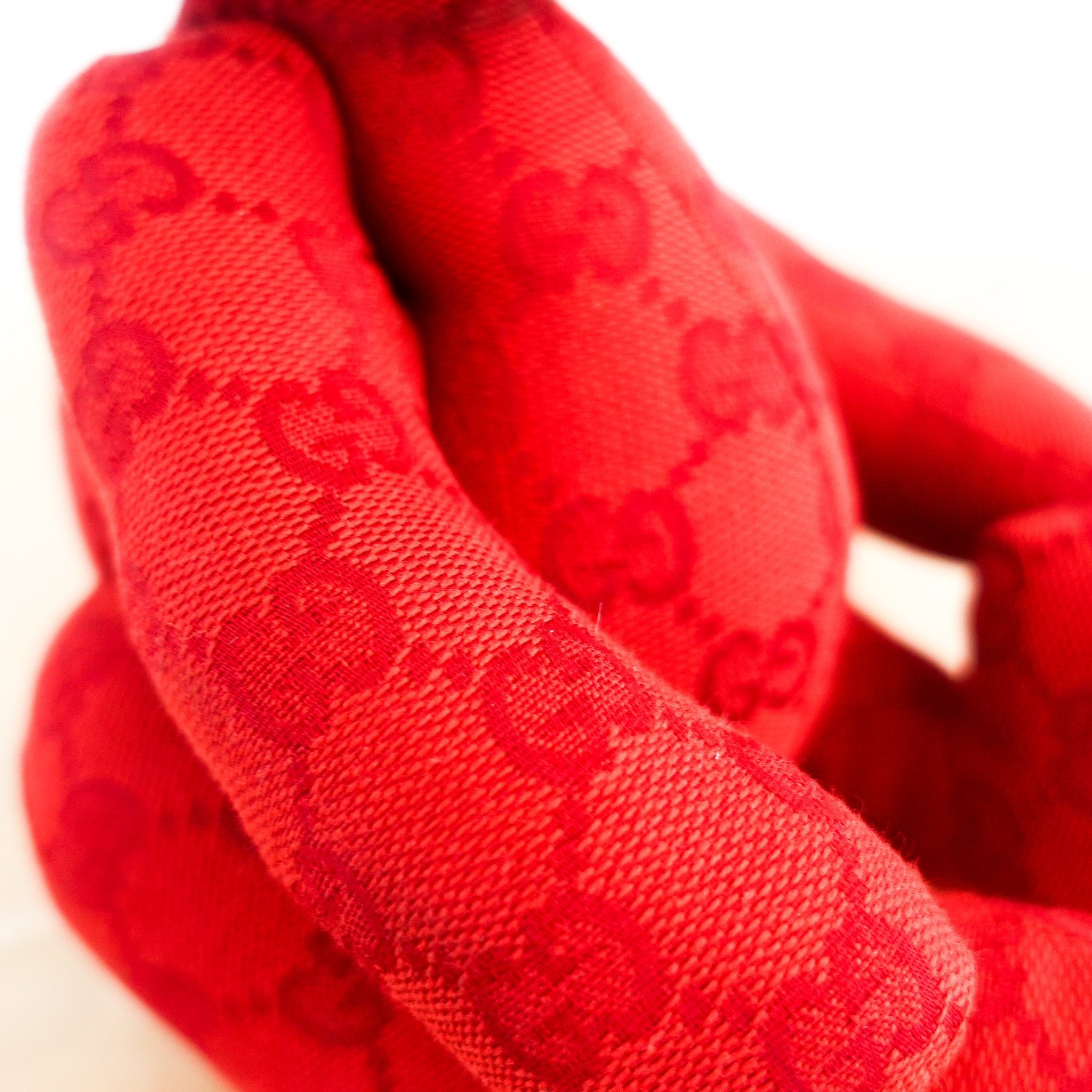 COLLECTORS ITEM Gucci Red Teddy Bear RRP £400 | Authentic Preloved - Reloved Again