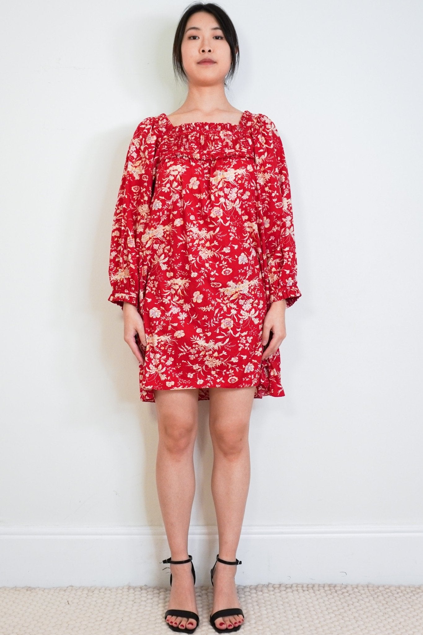 Doen Red Acton Dress RRP £350 | Authentic & Preloved - Reloved Again