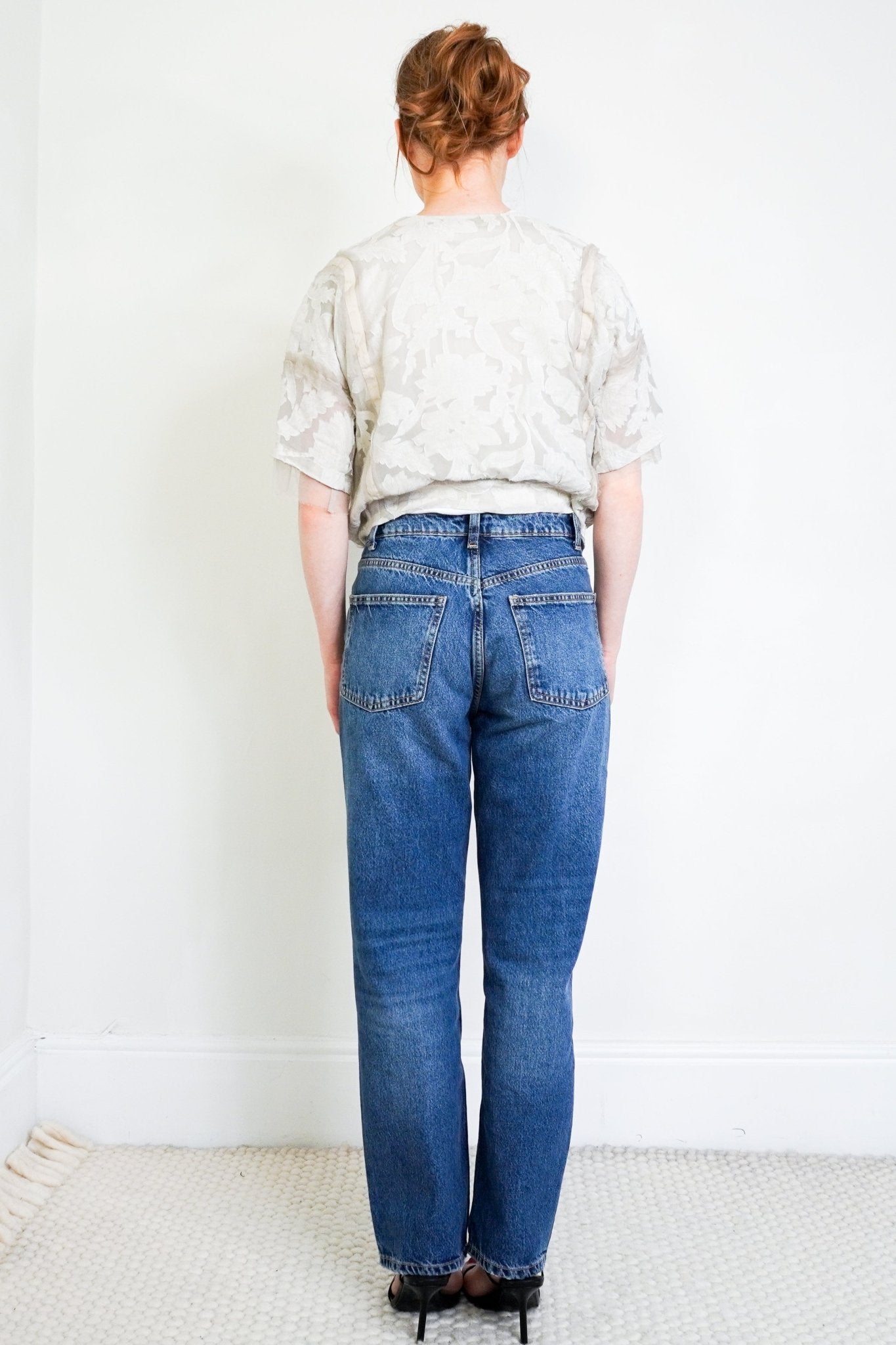 Dries Van Noten Grey Lace Floral Top RRP £395 | Authentic & Preloved - Reloved Again