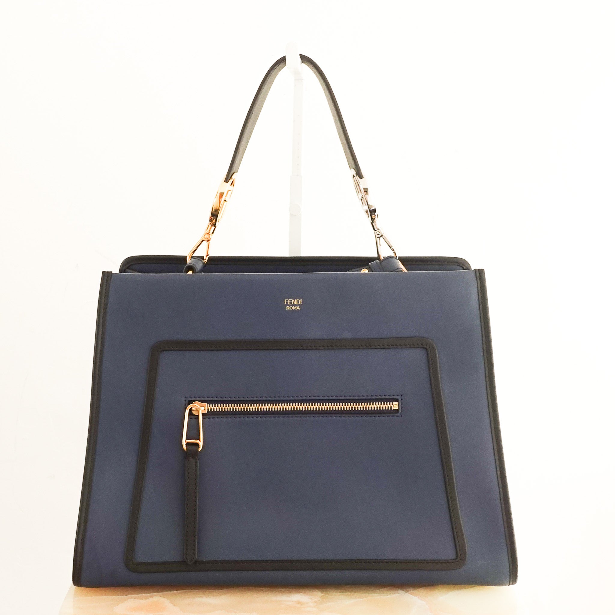 Fendi Runway Medium Bag in Blue | Authentic Preloved - Reloved Again