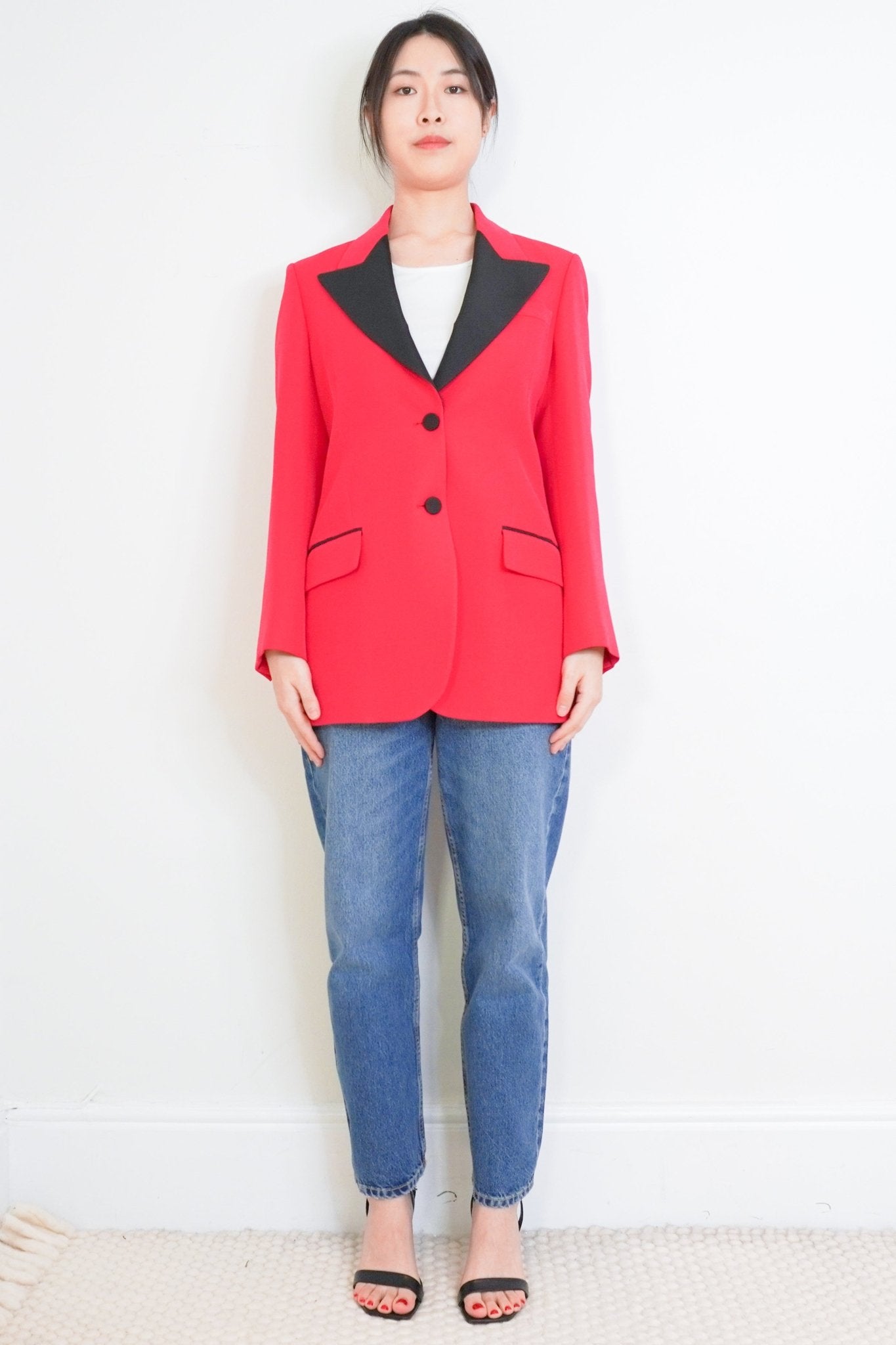 Gucci Pink and Black blazer RRP £2150 | Authentic Preloved - Reloved Again