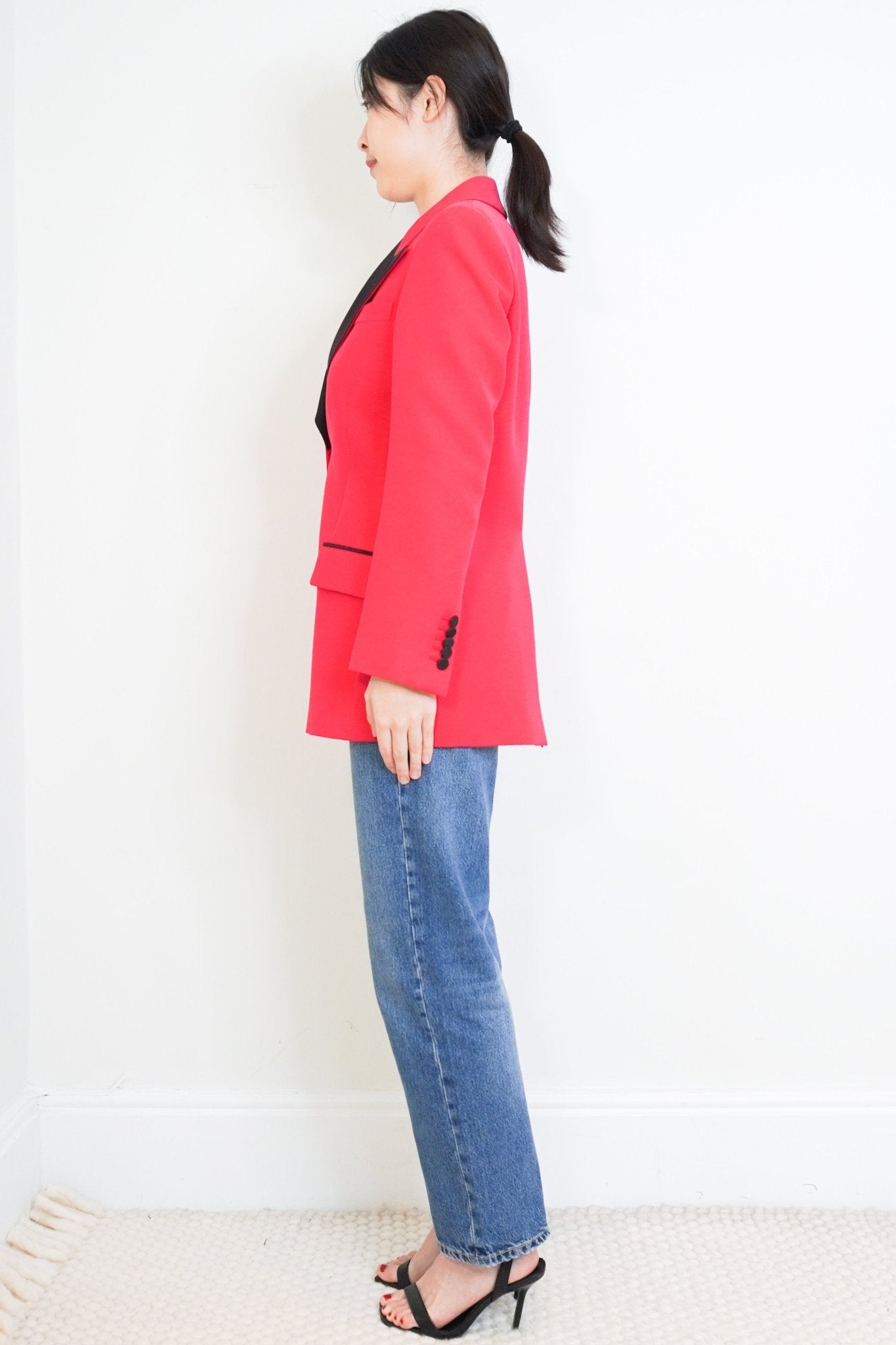 Gucci Pink and Black blazer RRP £2150 | Authentic Preloved - Reloved Again