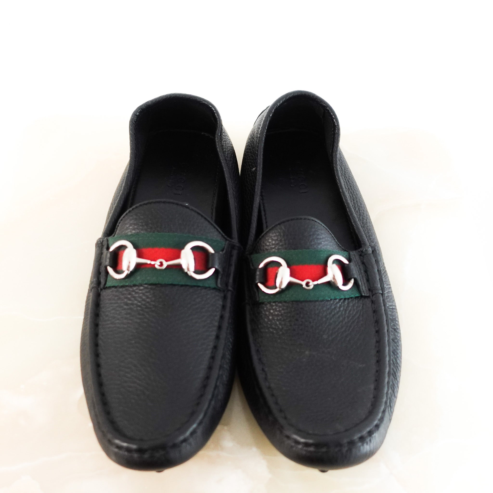 gucci-vintage-driver-horsebit-shoes-front-picture-chelsea-london