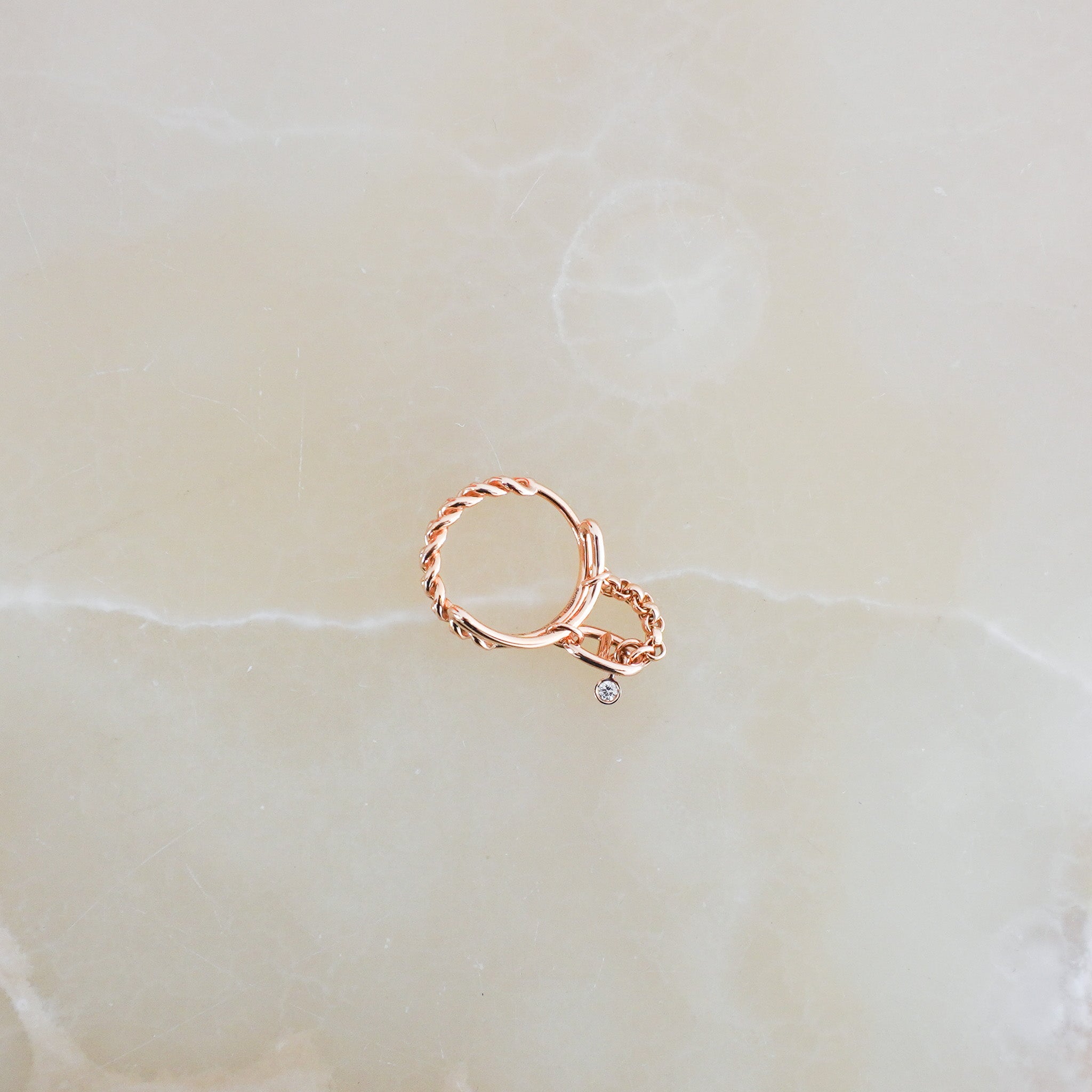 Hermes The Mix and H Ring in Rose Gold RRP £5450 | Authentic Preloved FINAL SALE - Reloved Again