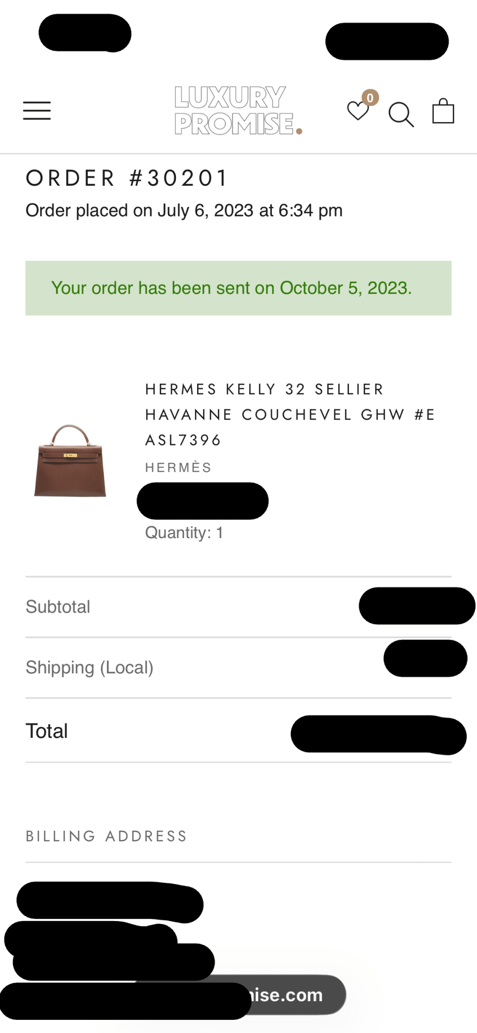 Hermes Kelly 32 Courchevel Havane Shoulder Bag Gold Hardware | Authentic Preloved - Reloved Again