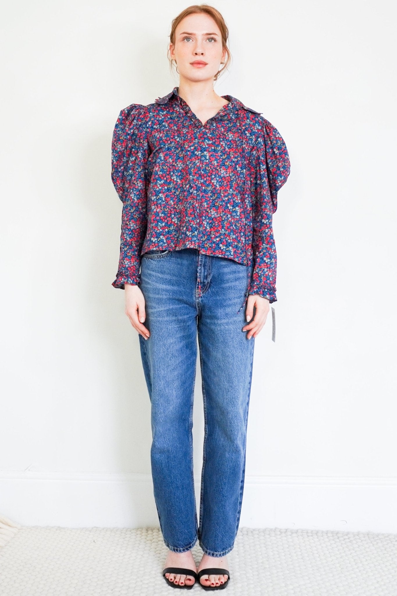 Horror Vaccui Floral Blouse RRP £440 | Authentic & Preloved - Reloved Again