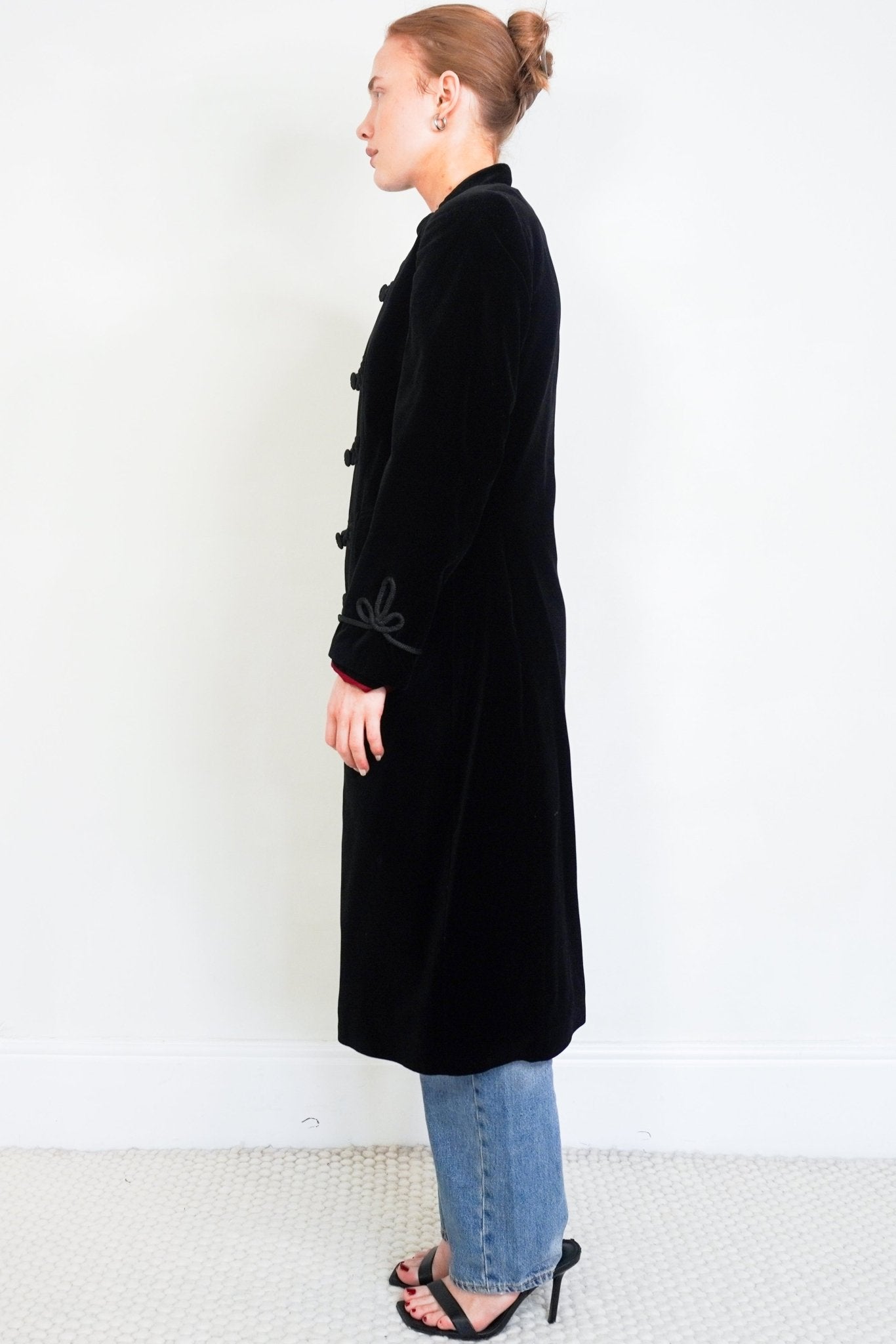 Jean Muit Black Velvet Jacket | Authentic Preloved - Reloved Again