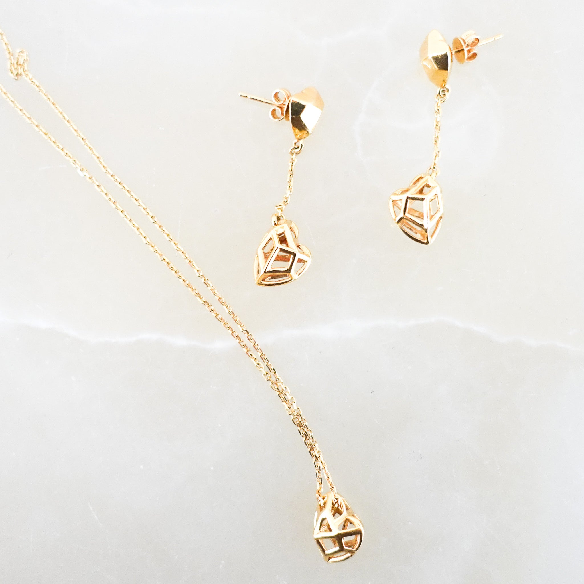 Links Gold Necklace and Earrings Set RRP £700 | Authentic Preloved FINAL SALE - Reloved Again
