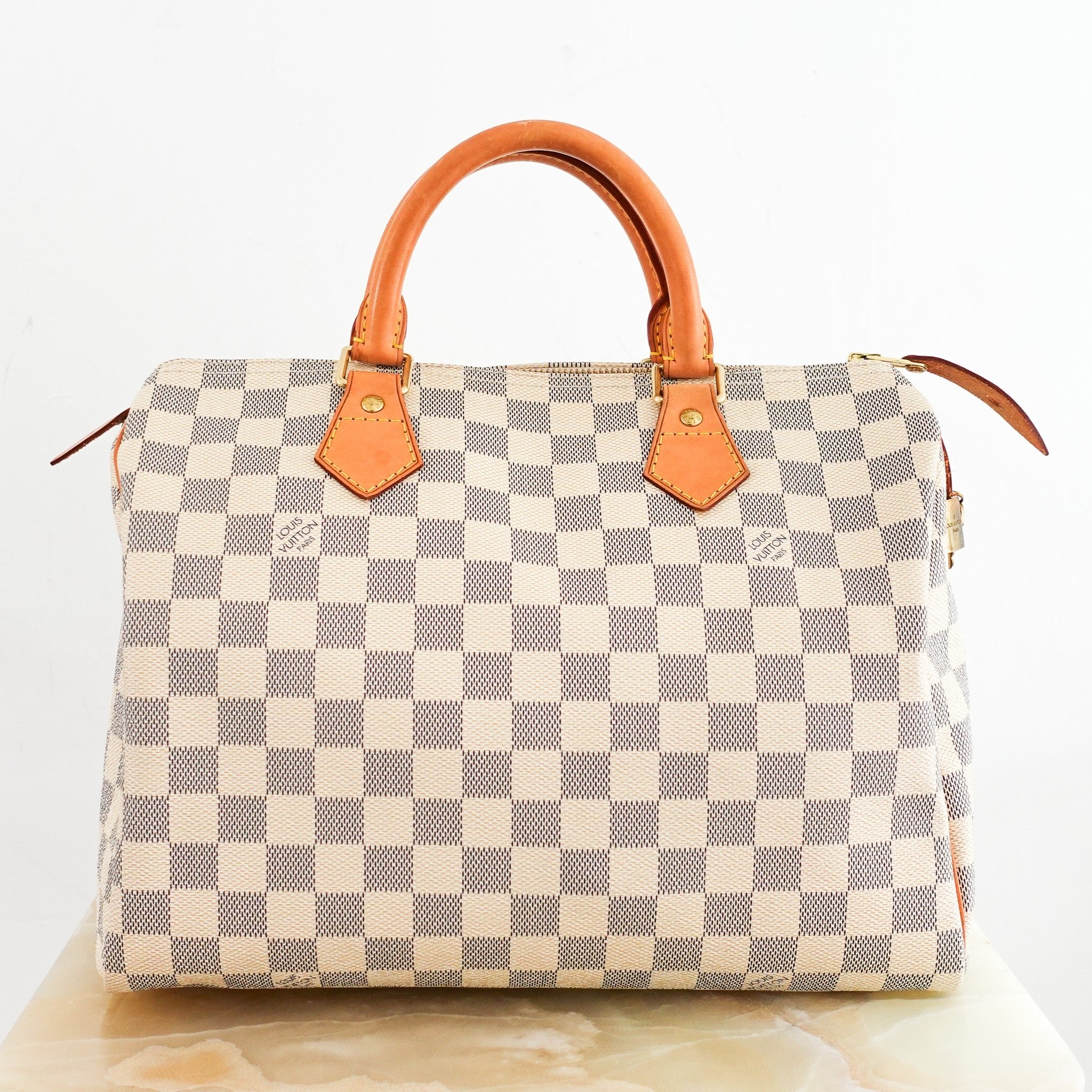 Louis Vuitton Damier Azur Speedy 30 Bag RRP £1390 | Authentic Preloved - Reloved Again