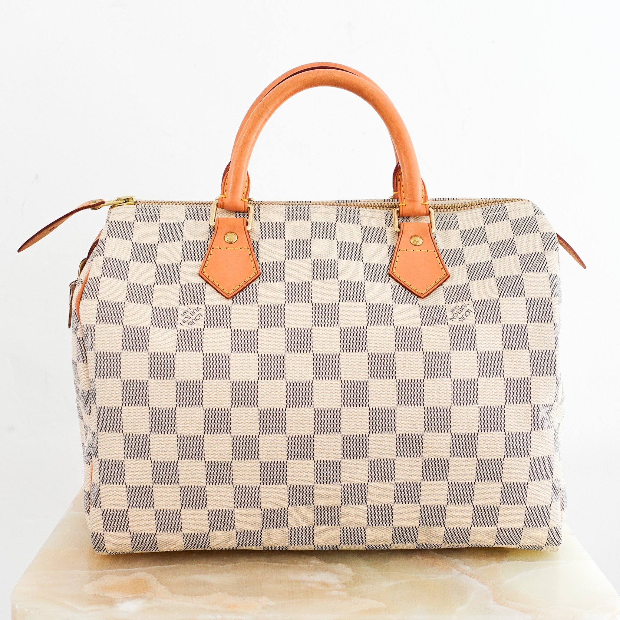 Louis Vuitton Damier Azur Speedy 30 Bag RRP £1390 | Authentic Preloved - Reloved Again