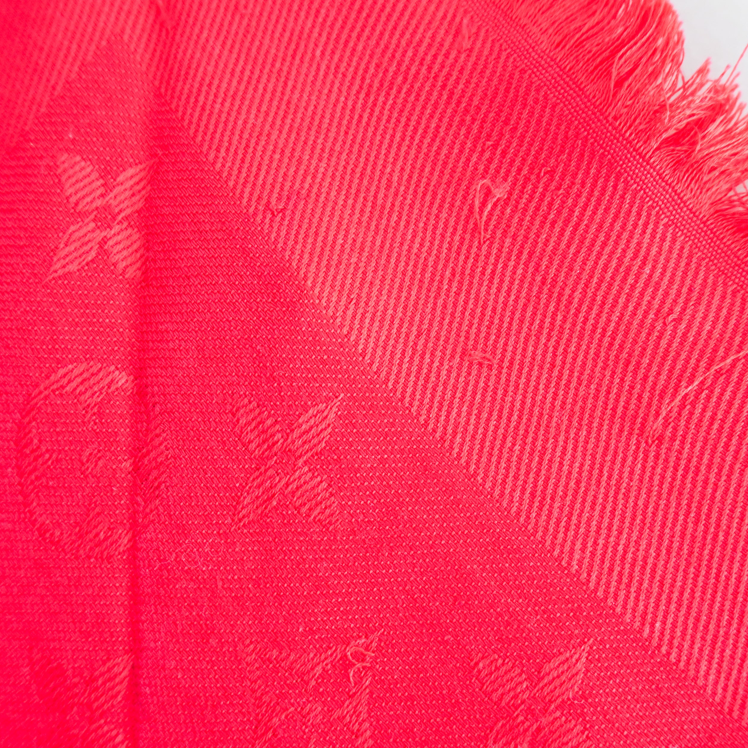 louis-vuitton-red-monogram-scarf-authentic-preloved-edge-picture-Chelsea-london