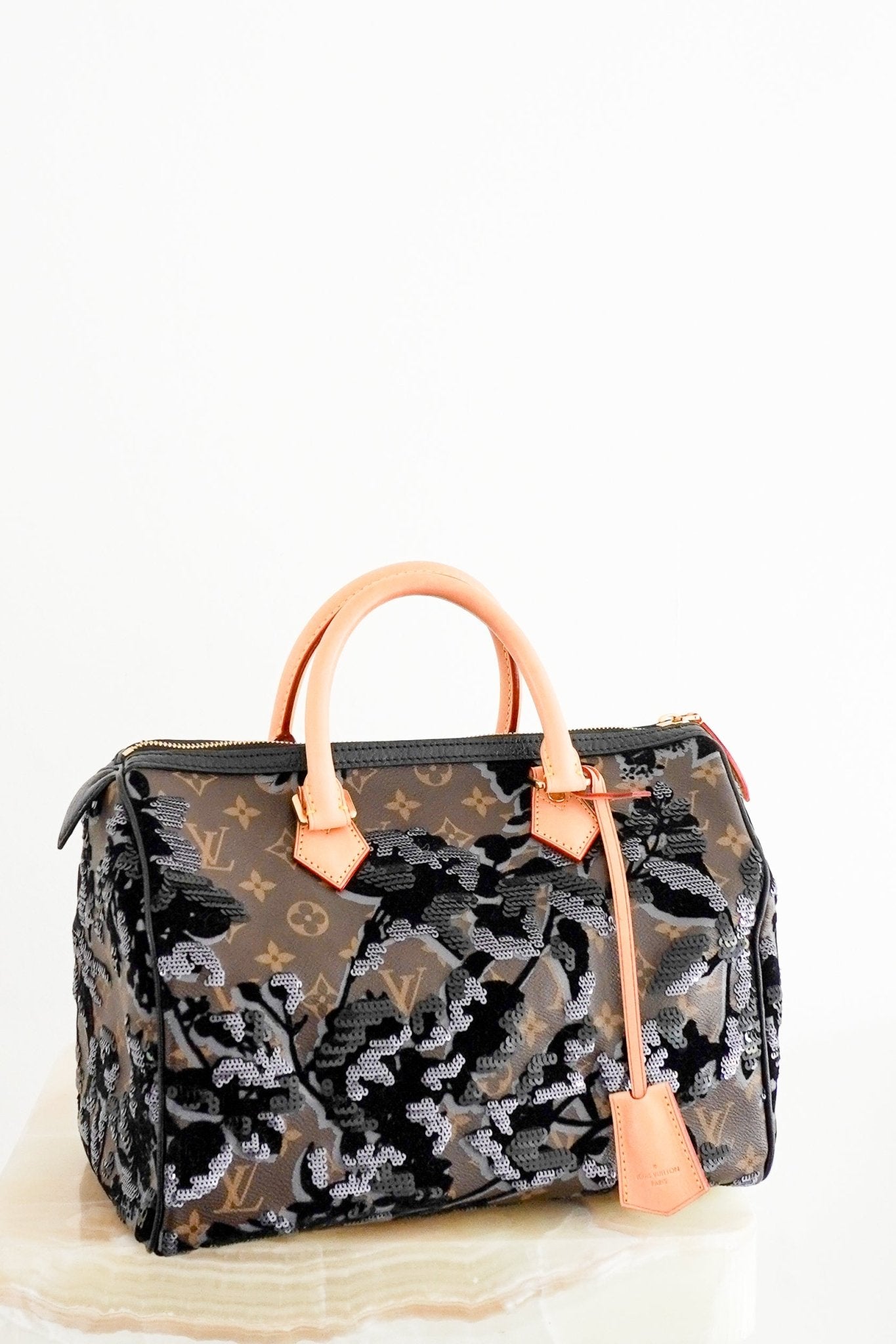 Louis Vuitton Speedy Fleur De Jais Monogram Bag (RRP £3000) | Authentic Preloved - Reloved Again