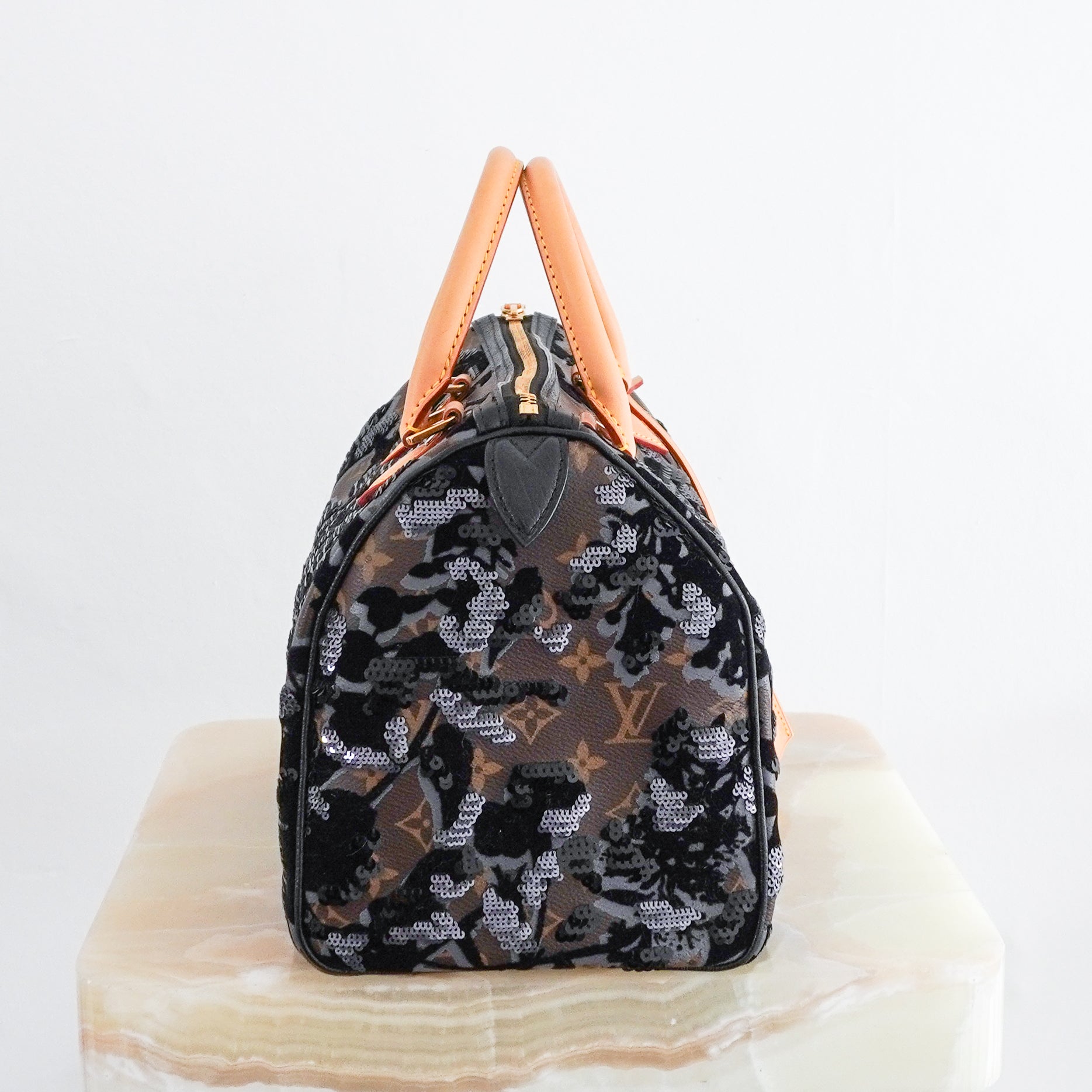 Louis Vuitton Speedy Fleur De Jais Monogram Bag (RRP £3000) | Authentic Preloved - Reloved Again