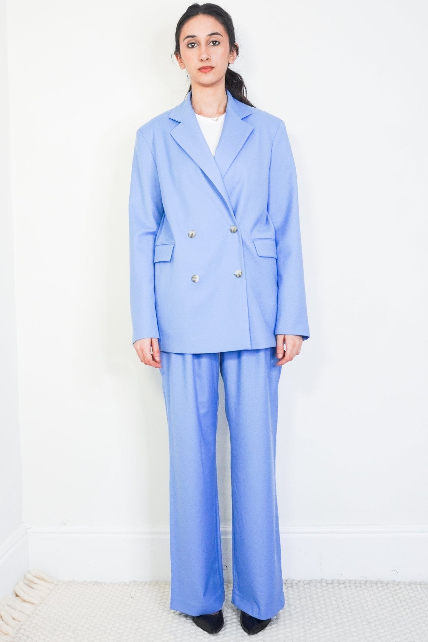 Loulou Studio Blue Blazer RRP £385 | Authentic Preloved - Reloved Again